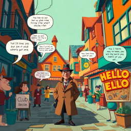 Whose Hello is it Anyway? - Text-based game