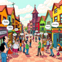 Whose Hello Is Anyway? - Text-based game