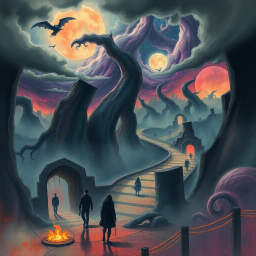 Whose Nightmare is it Anyway? - Text-based game