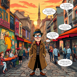 Whose Hello Is It Anyway? - Text-based game