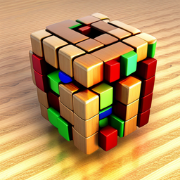 Spinning Cube Math - Text-based game