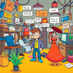 Whose Hello Is It Anyway? - Text-based game