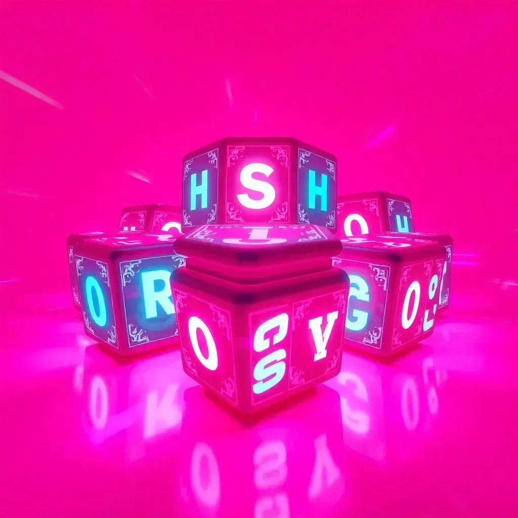 Spinning Glyphs