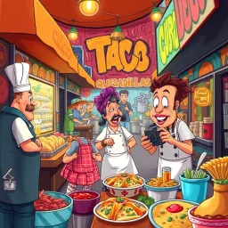 Questing for Quesadillas - Text-based game