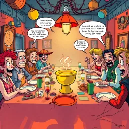 Whodunnit: The Squad Shenanigans - Text-based game