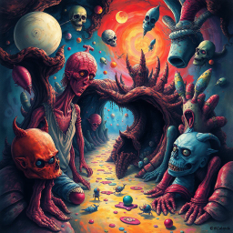 Whose Nightmare Is It Anyway? - Text-based game