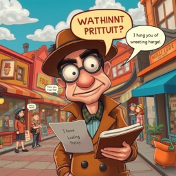 Whose Hello Is It Anyway? - Text-based game