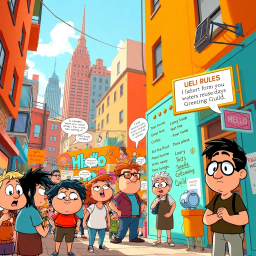 Whose Hello Is It Anyway? - Text-based game