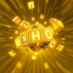 Spinning Cubes of Letters
