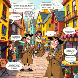 Whose Hello Is It Anyway? - Text-based game