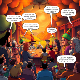 Whose Hello Is It Anyway? - Text-based game