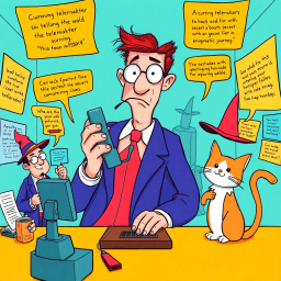 Whose Hello Is It Anyway? - Text-based game