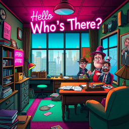 Hello, Who's There? - Text-based game