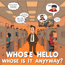 Whose Hello is it Anyway? - Text-based game
