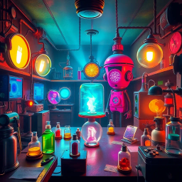 Whose Lab Is It Anyway? - Text-based game