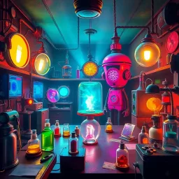 Whose Lab Is It Anyway? - Text-based game