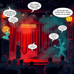 Hello, Whose Ghost Is It Anyway? - Text-based game