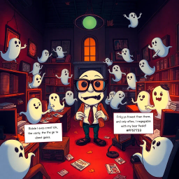 Hello, Whose Ghost Is It Anyway? - Text-based game