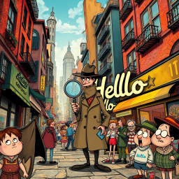 Whose Hello Is It Anyway? - Text-based game