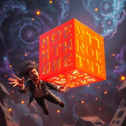 Spinning Cube Adventure - Text-based game