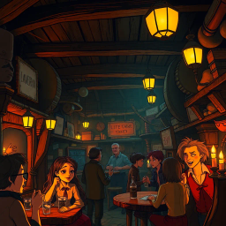 Social Deductions and Identity Exploration text games