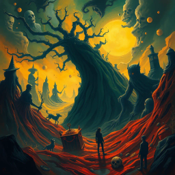 Whose Nightmare Is It Anyway? - Text-based game