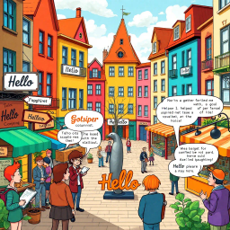 Whose Hello Is It Anyway? - Text-based game