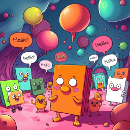 Whose Hello Is It Anyway? - Text-based game