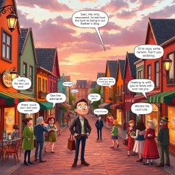 Whose Hello is it Anyway? - Text-based game