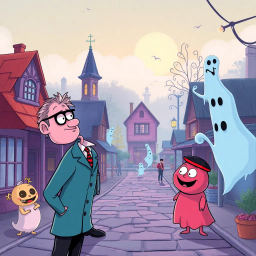 Hello, Whose Ghost Is It Anyway? - Text-based game