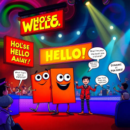 Whose Hello Is It Anyway? - Text-based game