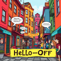 Whose Hello Is It Anyway? - Text-based game