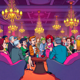 Comedy & Social Deduction text games