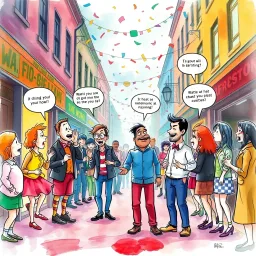 Whose Hello Is It Anyway? - Text-based game