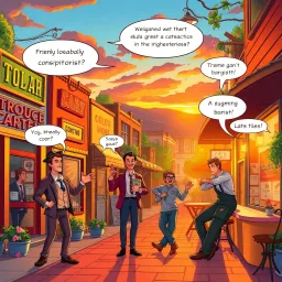 Whose Hello Is It Anyway? - Text-based game