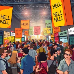 Whose Hello Is It Anyway? - Text-based game