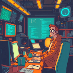 Code Cradle: The Thinkpad Chronicles - Text-based game