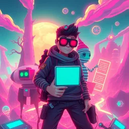 Code Breakers: The Tangled Web - Text-based game