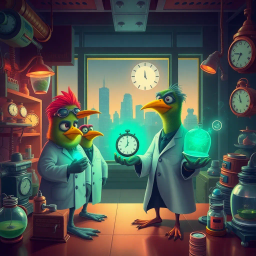 Quantum Quackers - Text-based game