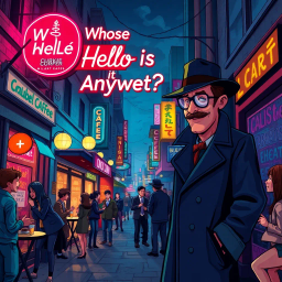 Whose Hello Is It Anyway? - Text-based game