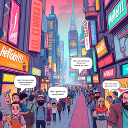 Whose Hello is it Anyway? - Text-based game