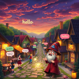 Whose Hello Is It Anyway? - Text-based game