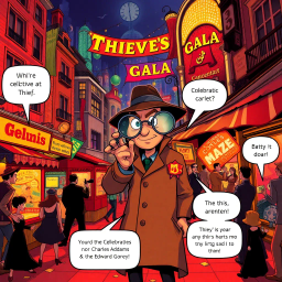 Whose Thief Is It Anyway? - Text-based game