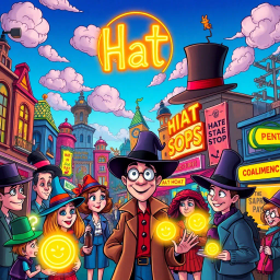 Whose Hat Is It Anyway? - Text-based game