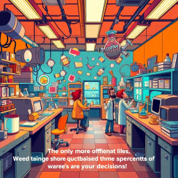 Whose Lab Is It Anyway? - Text-based game