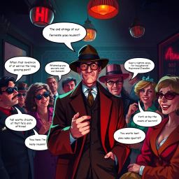 Whose Hello Is It Anyway? - Text-based game