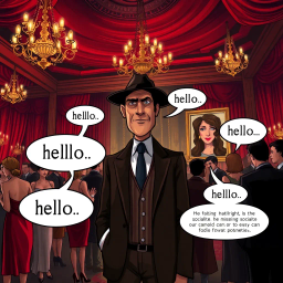 Whose Hello Is It Anyway? - Text-based game