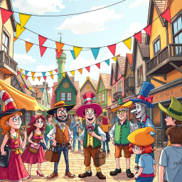 Hats Off: The Dramatic Reveal - Text-based game