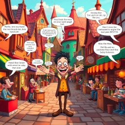 Whose Hello Is It Anyway? - Text-based game