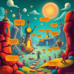 Whose Hello Is It Anyway? - Text-based game